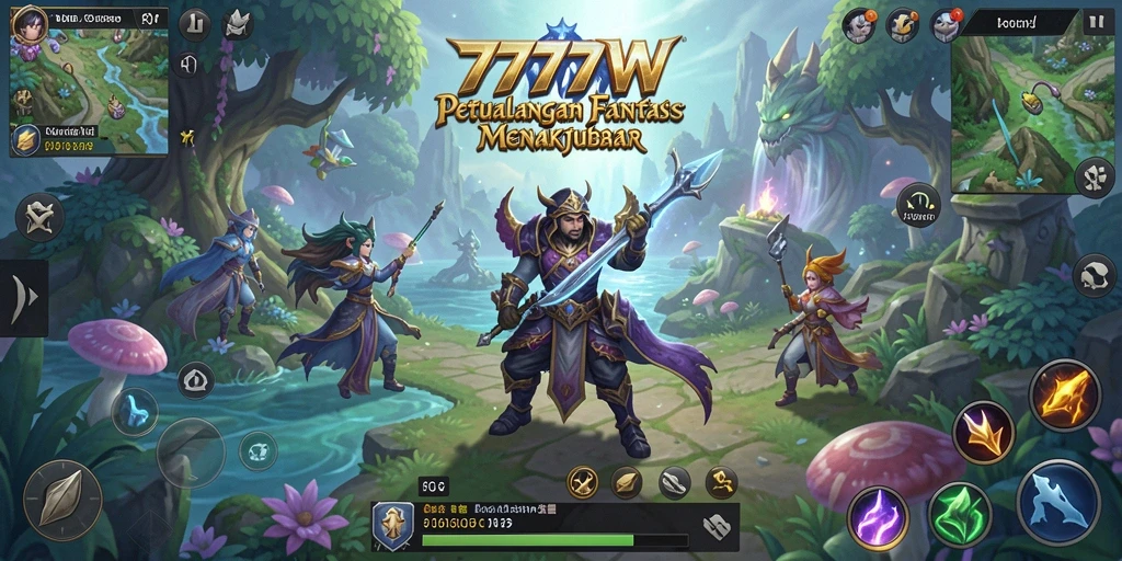Tangkapan layar utama dari gameplay 7777W yang mendebarkan.