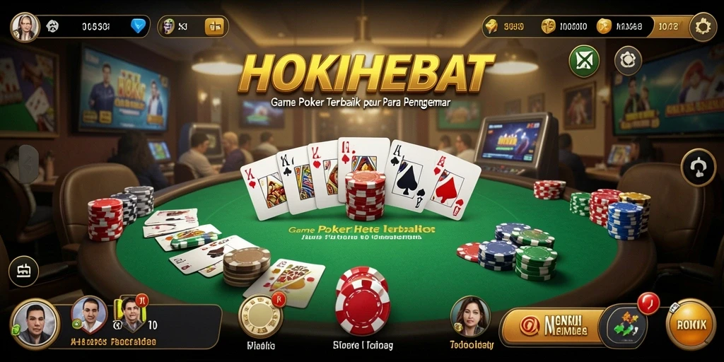 Tampilan gameplay HOKIHEBAT yang seru dan menantang.
