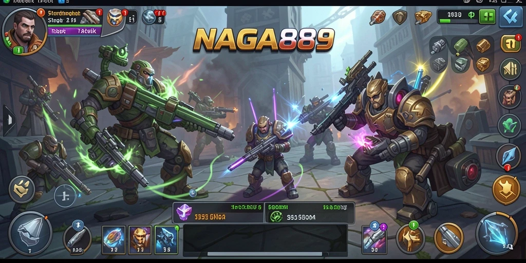 Tangkapan layar NAGA889 menampilkan aksi strategi yang mendebarkan.