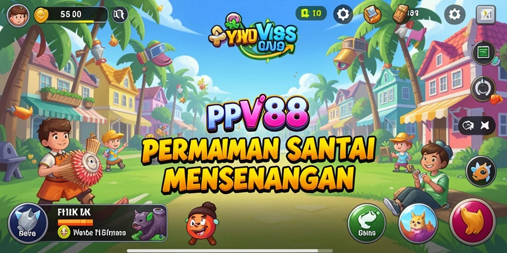 Tampilan screenshot dari gameplay PPV88 yang menarik dan berwarna-warni.