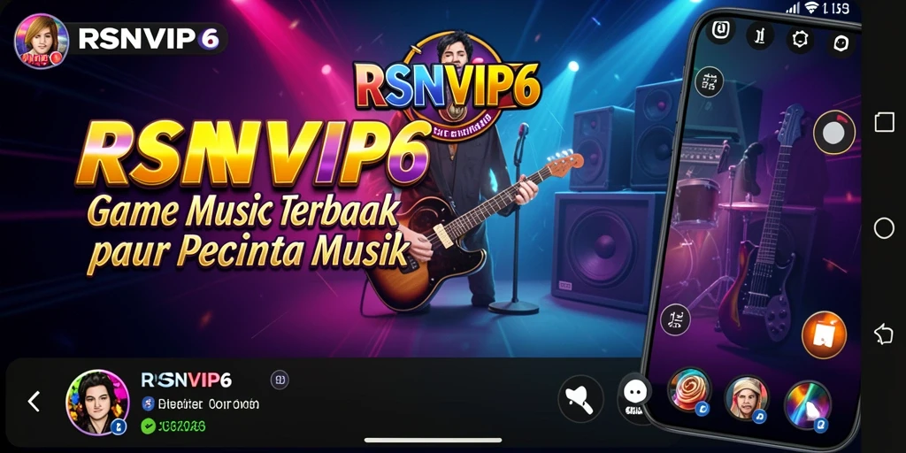 Tampilan gameplay RSNVIP6 yang seru dan penuh warna.
