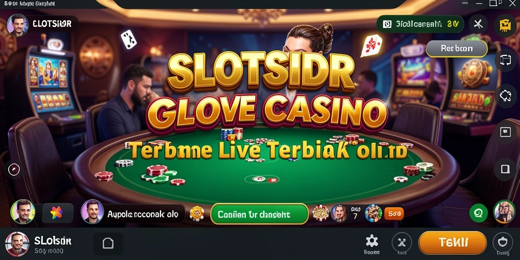 Screenshot gameplay Live Casino yang menegangkan dan interaktif.